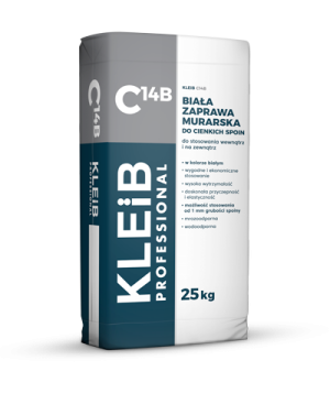 Zaprawa murarska do cienkich spoiw C14B KLEIB